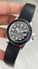 Rolex Yacht Master Oysterflex Rubber 226659 Silver 42mm Replika Saat