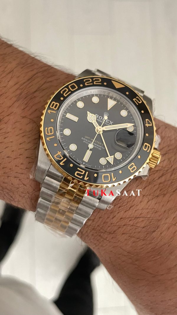 Rolex Zombie Gmt Master II 126713GRNR Jubilee Two Tone Gold 40mm DD3285 V4 Super Clone Swiss ETA Saat AR Factory