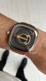 SevenFriday Kahverengi M Serisi M2/02 Brown Rose 47mm Replika Saat