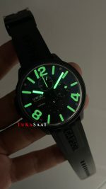 U-Boat Capsoil Chrono 8109/E DLC Siyah 45mm Replika Saat