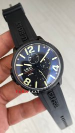 U-Boat Capsoil Chrono 8109/E DLC Siyah 45mm Replika Saat
