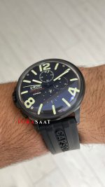 U-Boat Capsoil Chrono 8109/E DLC Siyah 45mm Replika Saat