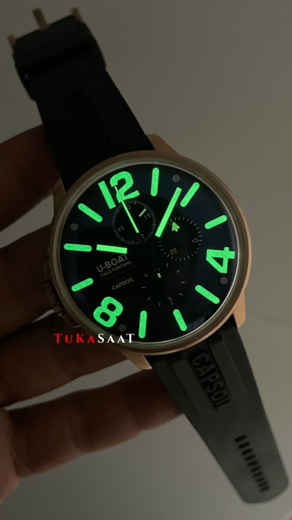 U-Boat Capsoil Chrono Rose 45mm Replika Saat U-Boat Capsoil Chrono Rose 45mm Replika Saat