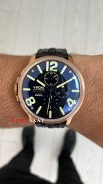 U-Boat Capsoil Chrono Rose 45mm Replika Saat