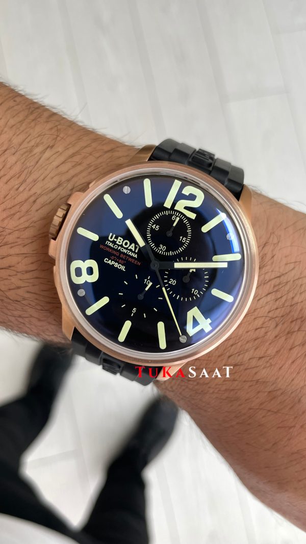 U-Boat Capsoil Chrono Rose 45mm Replika Saat U-Boat Capsoil Chrono Rose 45mm Replika Saat