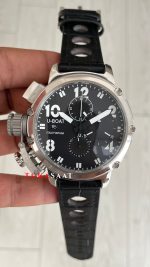 U-Boat Chimera Sideview Siyah Kadran 46mm Replika Saat
