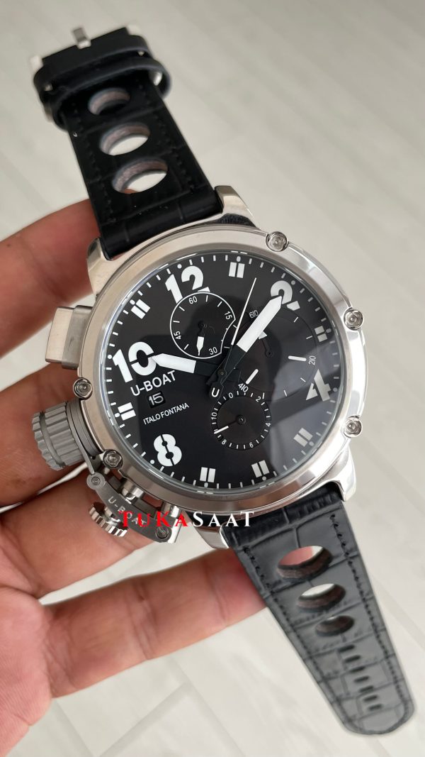 U-Boat Chimera Sideview Siyah Kadran 46mm Replika Saat