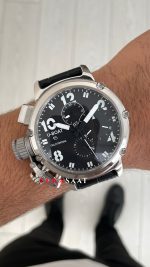 U-Boat Chimera Sideview Siyah Kadran 46mm Replika Saat