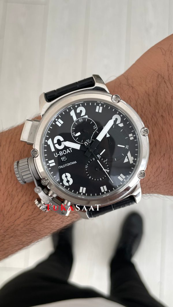 U-Boat Chimera Sideview Siyah Kadran 46mm Replika Saat