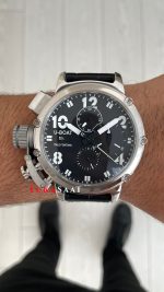 U-Boat Chimera Sideview Siyah Kadran 46mm Replika Saat