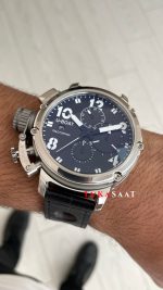 U-Boat Chimera Sideview Siyah Kadran 46mm Replika Saat