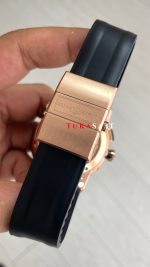 Ulysse Nardin El Toro GMT Perpetual Calendar Executive Beyaz Kadran 43mm Rose Replika Saat