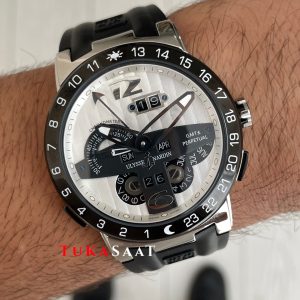 Ulysse Nardin El Toro GMT Perpetual Executive Beyaz Kadran 43mm Replika Saat