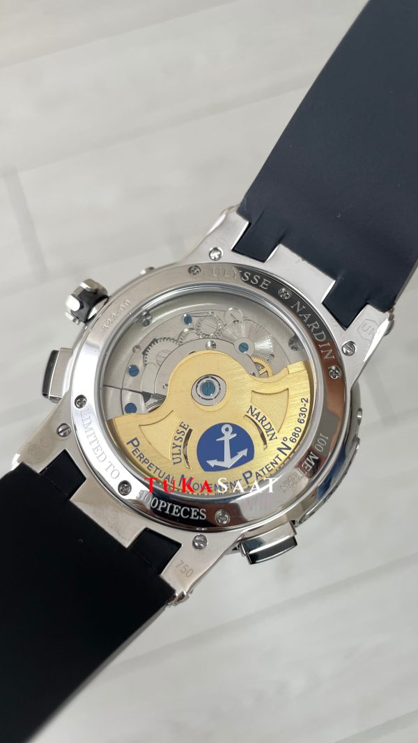 Ulysse Nardin El Toro GMT Perpetual Executive Beyaz Kadran 43mm Replika Saat Ulysse Nardin El Toro GMT Perpetual Executive Beyaz Kadran 43mm Replika Saat