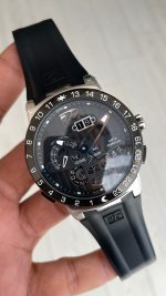 Ulysse Nardin El Toro GMT Perpetual Executive Siyah Kadran 43mm Replika Saat