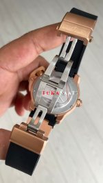 Ulysse Nardin Hammerhead Shark Diver Deep Dive Siyah Kadran 46mm Rose Black Replika Saat