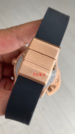 Ulysse Nardin Hammerhead Shark Diver Deep Dive Siyah Kadran 46mm Rose Black Replika Saat