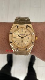 Audemars Piguet Royal Oak Jumbo Extra Thin Gold 15202 Replika Saat
