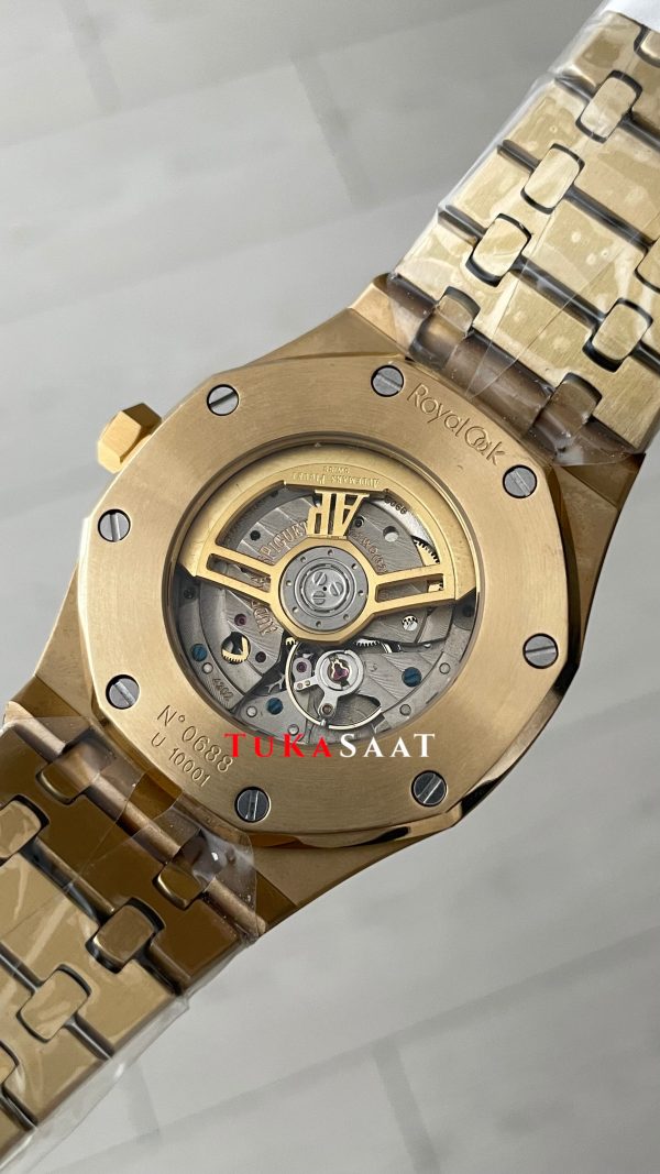 Audemars Piguet Royal Oak Jumbo Extra Thin Gold 15202 Replika Saat