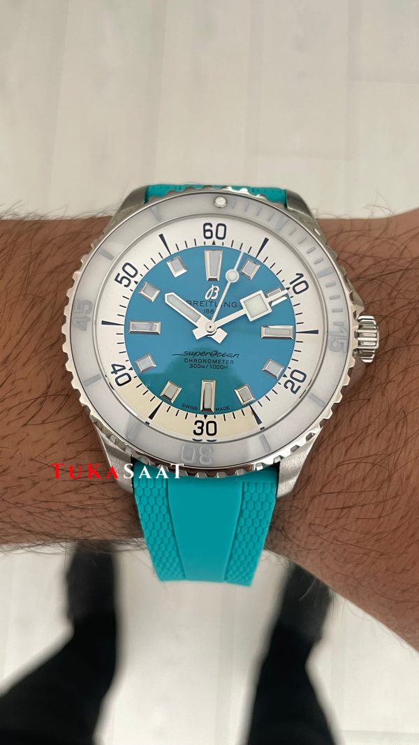 Breitling Superocean A17377 Tiffany 44mm Replika Saat Breitling Superocean A17377 Tiffany 44mm Replika Saat