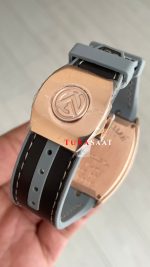Franck Muller Vanguard Chronograph Gri V45CCDT Rose 44mm Super Clone Swiss ETA Saat ABF Factory