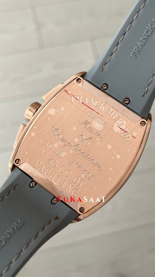 Franck Muller Vanguard Chronograph Gri V45CCDT Rose 44mm Super Clone Swiss ETA Saat ABF Factory Franck Muller Vanguard Chronograph Gri V45CCDT Rose 44mm Super Clone Swiss ETA Saat ABF Factory