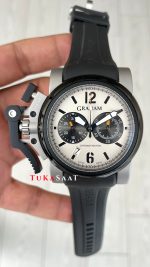 Graham Chronofighter Oversize Beyaz 47mm Replika Saat
