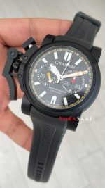 Graham Chronofighter Oversize Black PVD 47mm Replika Saat