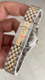 Rolex Datejust Beyaz Diamond Dial 278273 Jubilee 31mm Lady Two Tone Gold Kadın Saati