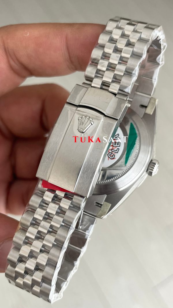 Rolex Datejust Rhodium 126334 Jubilee Gri Kadran 41mm Swiss ETA Saat Clean Factory