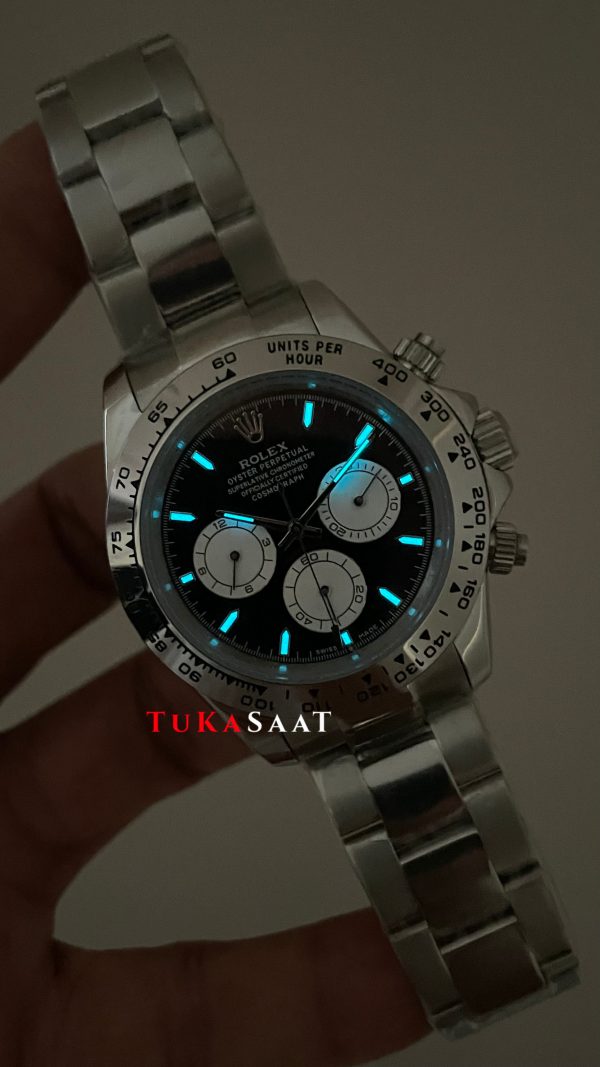Rolex Daytona Baby LeMans 126509 Siyah Kadran 40mm Replika Saat