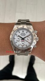 Rolex Daytona Beyaz Cosmograph 126509 White Dial 40mm Replika Saat