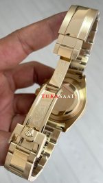 Rolex Daytona Cosmograph 126508 Gold 40mm Beyaz Kadran Replika Saat