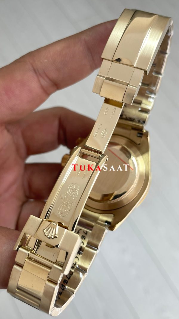 Rolex Daytona Cosmograph 126508 Gold 40mm Beyaz Kadran Replika Saat Rolex Daytona Cosmograph 126508 Gold 40mm Beyaz Kadran Replika Saat