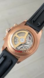 Rolex Daytona Ivory 116515LN Rose Beyaz Kadran Oysterflex 40mm Replika Saat