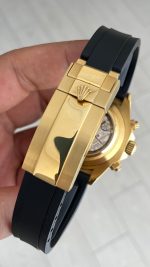 Rolex Daytona Paul Newman 116518LN Gold Oysterflex 40mm Replika Saat