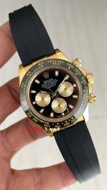 Rolex Daytona Paul Newman 116518LN Gold Oysterflex 40mm Replika Saat