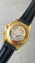 Rolex Daytona Paul Newman 116518LN Gold Oysterflex 40mm Replika Saat