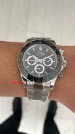 Rolex Daytona Siyah 126500LN Black Dial 40mm Replika Saat