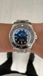 Rolex Deepsea Mavi 136660 D Blue James Cameron 44mm Replika Saat