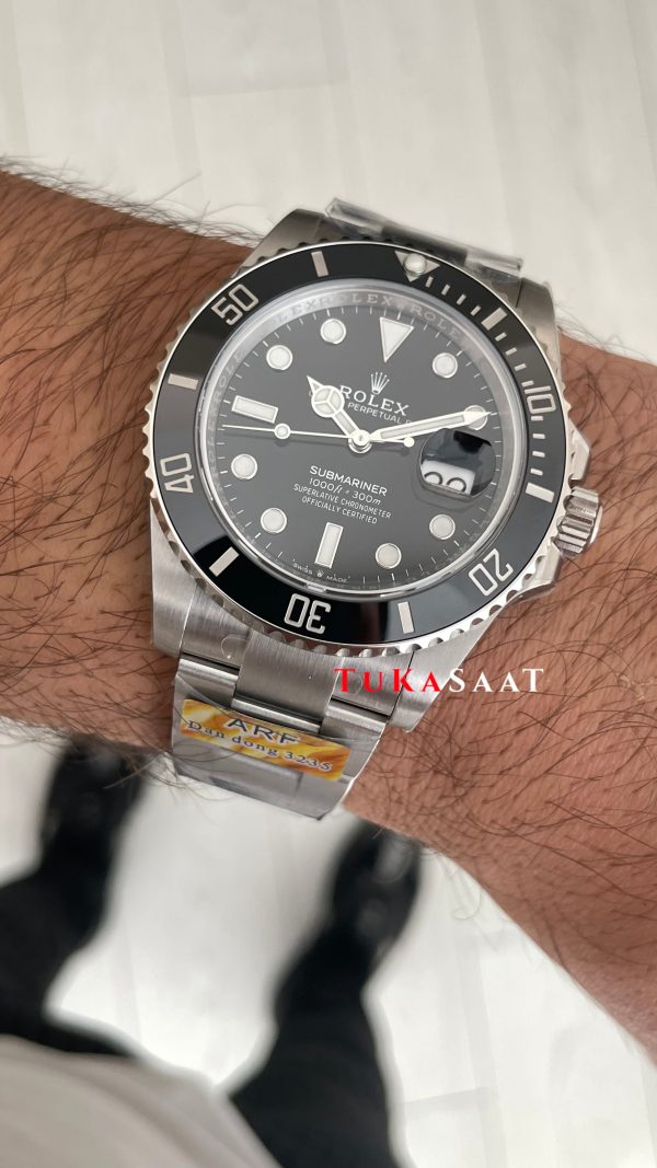 Rolex Submariner Date 126610LN Silver 41mm DD3235 Super Klon Swiss ETA Saat AR Factory