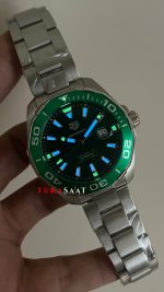 TAG Heuer Aquaracer Yeşil Replika Saat