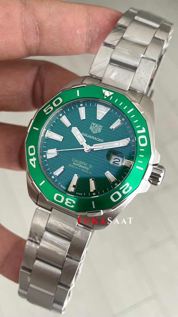 TAG Heuer Aquaracer Yeşil Replika Saat TAG Heuer Aquaracer Yeşil Replika Saat