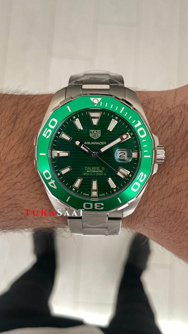TAG Heuer Aquaracer Yeşil Replika Saat TAG Heuer Aquaracer Yeşil Replika Saat