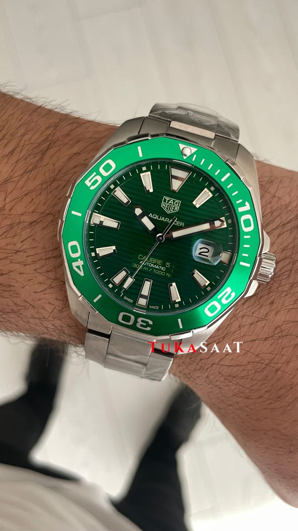 TAG Heuer Aquaracer Yeşil Replika Saat TAG Heuer Aquaracer Yeşil Replika Saat