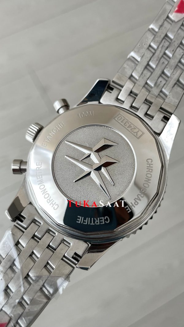 Breitling Chronoliner Chronograph Panda Beyaz 46mm Replika Saat Breitling Chronoliner Chronograph Panda Beyaz 46mm Replika Saat