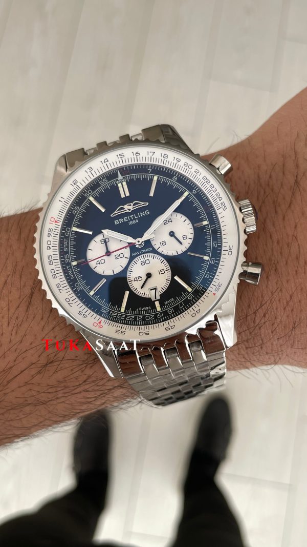 Breitling Navitimer B01 Chronograph AB0137 Siyah 46mm Erkek Kol Saati