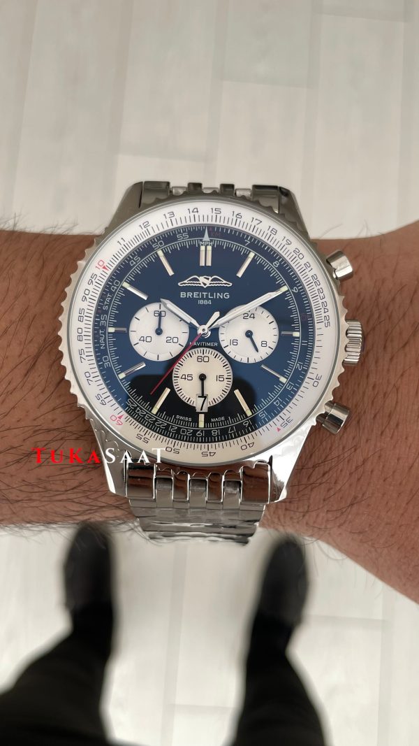 Breitling Navitimer B01 Chronograph AB0137 Siyah 46mm Erkek Kol Saati