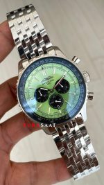 Breitling Navitimer B01 Chronograph AB0138 Yeşil Erkek Kol Saati