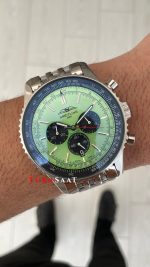 Breitling Navitimer B01 Chronograph AB0138 Yeşil Erkek Kol Saati